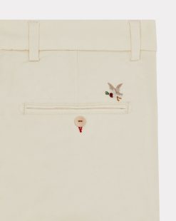 Chevignon Pantalons & Shorts | Pantalon Duck Chino Beige Pantalon Chino Coupe Ajustee