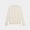 Chevignon Pulls | Pull U Togs Ecru Pull Col Rond Broderie Canard