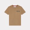 Chevignon T-Shirts & Polos | T-Shirt Harmony Marron T-Shirt Imprime Au Dos