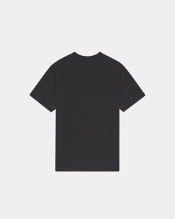 Chevignon T-Shirts & Polos | T-Shirt Duck Color Tee Noir T-Shirt A Poche Col Rond