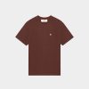 Chevignon T-Shirts & Polos | T-Shirt Duck Tee Burgundy T-Shirt Col Rond