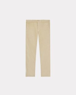 Chevignon Pantalons & Shorts | Pantalon Duck Chino Velours Beige Pantalon Chino En Velours