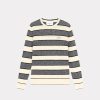 Chevignon Pulls | Pull City Mini Stripes Bleu Marine Pull Fin A Rayures