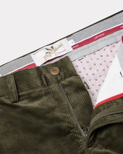 Chevignon Pantalons & Shorts | Pantalon Duck Chino Velours Kaki Pantalon Chino En Velours