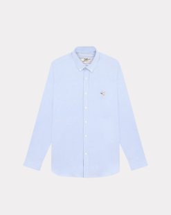 Chevignon Chemises | Chemise Oxford Togs Bleu Chemise Oxford Unie