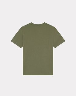 Chevignon T-Shirts & Polos | T-Shirt Tee 90 Oversize Vert T-Shirt En Jersey Coupe Ample