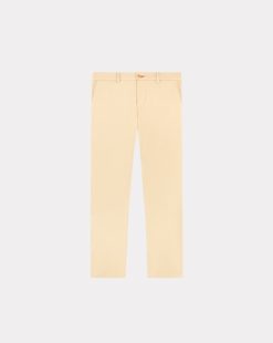 Chevignon Pantalons & Shorts | Pantalon Duck Chino Beige Pantalon Chino Coupe Ajustee