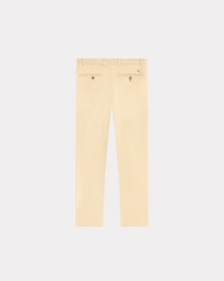 Chevignon Pantalons & Shorts | Pantalon Duck Chino Beige Pantalon Chino Coupe Ajustee