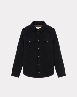 Chevignon Blousons & Manteaux | Surchemise Togs Shirt Noir Surchemise 100% Coton