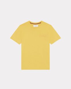 Chevignon T-Shirts & Polos | T-Shirt City Tee Oversize Jaune T-Shirt Logo Signature Chevignon