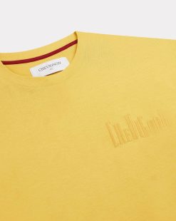 Chevignon T-Shirts & Polos | T-Shirt City Tee Oversize Jaune T-Shirt Logo Signature Chevignon