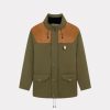 Chevignon Blousons & Manteaux | Parka Two Ducks Kaki Parka Avec Doudoune Amovible