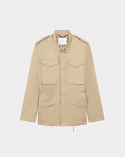 Chevignon Blousons & Manteaux | M65 Beige Veste En Coton Inspiration Armee