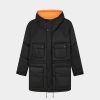 Chevignon Blousons & Manteaux | Parka Longue Guy Noir Parka Longue Grand Froid