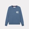 Chevignon Nouveautes | Sweatshirt Best Sweat 2 Bleu Sweatshirt Imprime Coupe Ample