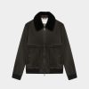 Chevignon Cuirs | Blouson En Cuir Gyver Vintage Noir Blouson En Cuir Inspiration Aviateur