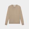 Chevignon Pulls | Pull U Togs Beige Pull Col Rond Broderie Canard