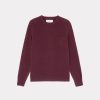 Chevignon Pulls | Pull Pocket Wool Burgundy Pull Col Rond En Laine