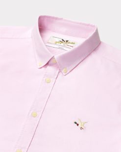 Chevignon Nouveautes | Chemise Oxford Togs Rose Chemise Oxford Unie