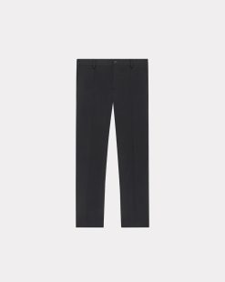 Chevignon Pantalons & Shorts | Pantalon Street Suit Pant Noir Pantalon De Costume Coupe Ajustee