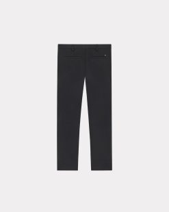 Chevignon Pantalons & Shorts | Pantalon Street Suit Pant Noir Pantalon De Costume Coupe Ajustee