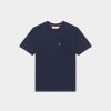 Chevignon T-Shirts & Polos | T-Shirt Duck Color Tee Bleu T-Shirt 100% Coton