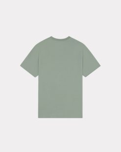 Chevignon T-Shirts & Polos | T-Shirt Duck Color Tee Vert T-Shirt A Poche Col Rond