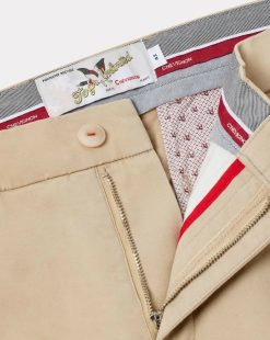 Chevignon Pantalons & Shorts | Pantalon Duck Chino Beige Pantalon Chino Coupe Ajustee