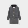 Chevignon Blousons & Manteaux | Manteau Duffle 2 Gris Manteau Duffle-Coat En Laine