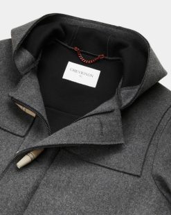 Chevignon Blousons & Manteaux | Manteau Duffle 2 Gris Manteau Duffle-Coat En Laine